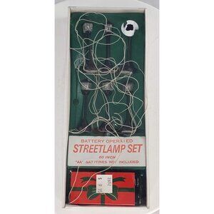 Dept 56 Battery Operated Streetlamp Set